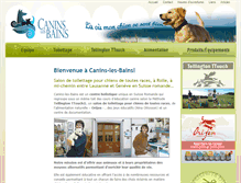 Tablet Screenshot of caninslesbains.com